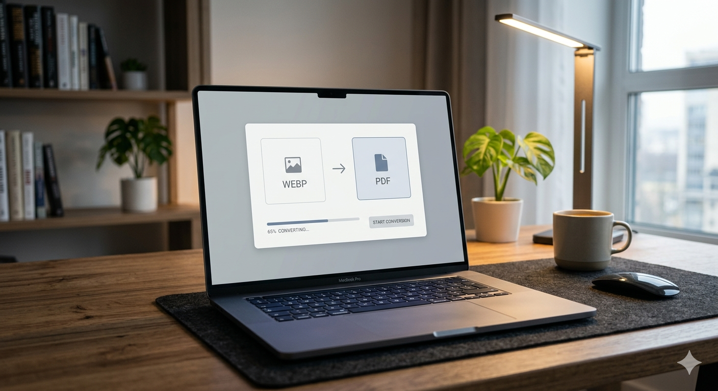 WEBP to PDF Conversion Guide